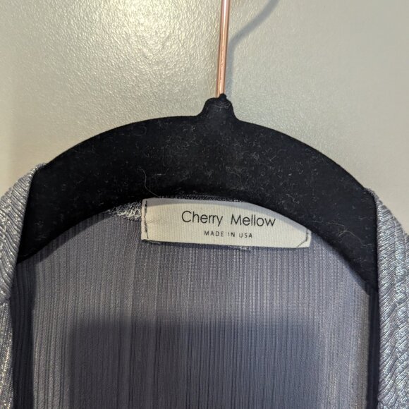 Torrid Silver Metallic Shine Duster Kimono - Picture 4 of 4